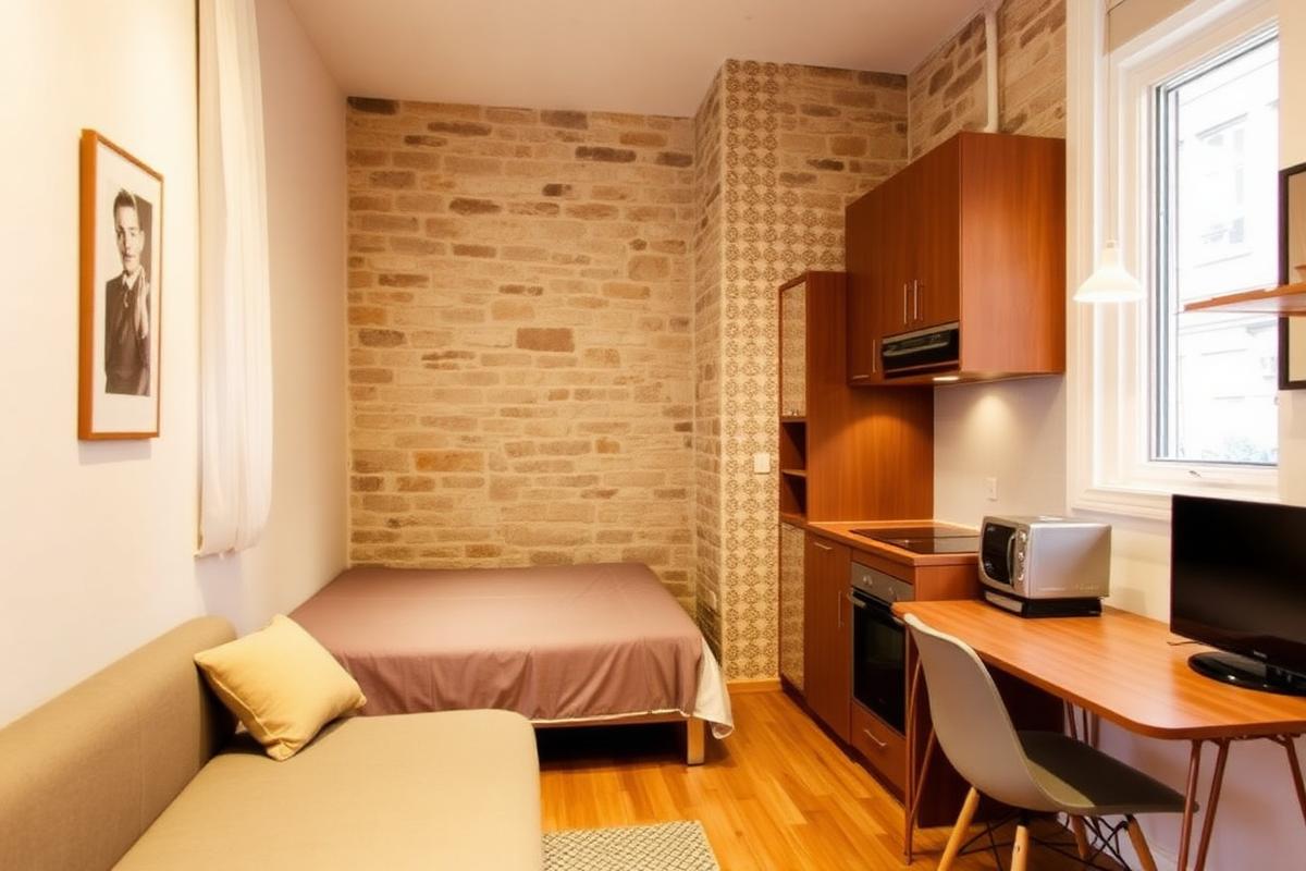 Studio à louer — Bordeaux, Saint-Pierre